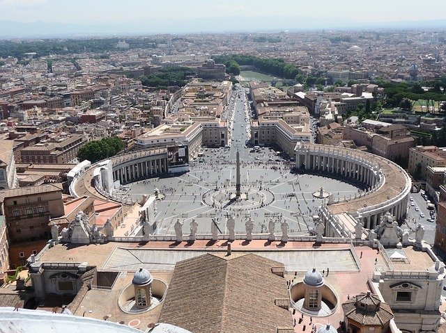 Free download Rome St PeterS Square Vatican -  free free photo or picture to be edited with GIMP online image editor