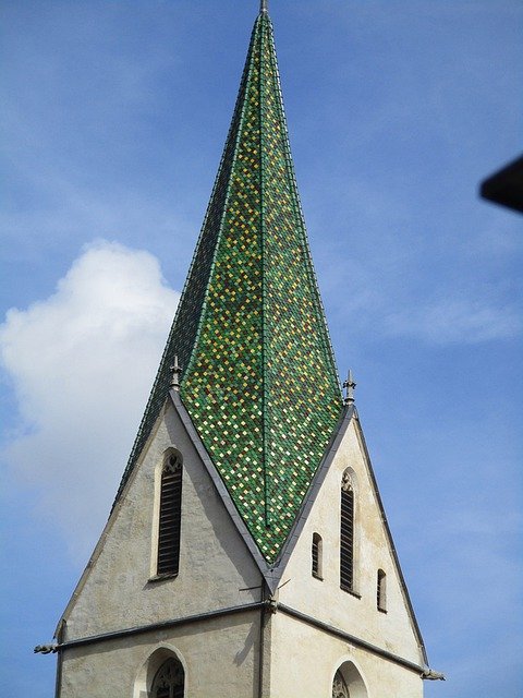 Free download Roof Church Mosaic -  free photo or picture to be edited with GIMP online image editor