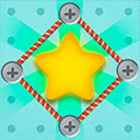 Rope Star Puzzles Game  screen for extension Chrome web store in OffiDocs Chromium