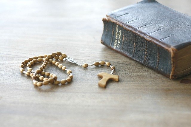 Free download Rosary Catholic Prayer -  free photo or picture to be edited with GIMP online image editor