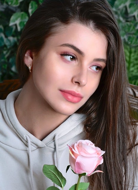 Free download rose flower rose woman beauty face free picture to be edited with GIMP free online image editor