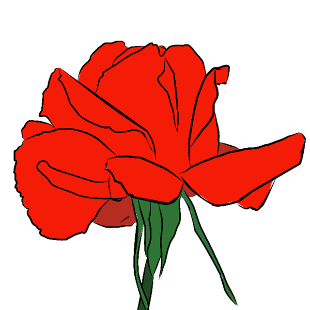 Free download Rose Red Mawar -  free illustration to be edited with GIMP free online image editor