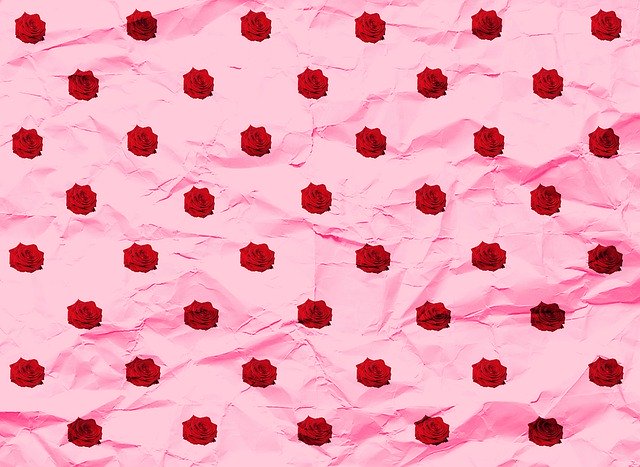 Kostenloser Download Roses Flower Wrapping Paper - kostenlose Illustration, die mit dem kostenlosen Online-Bildeditor GIMP bearbeitet werden kann