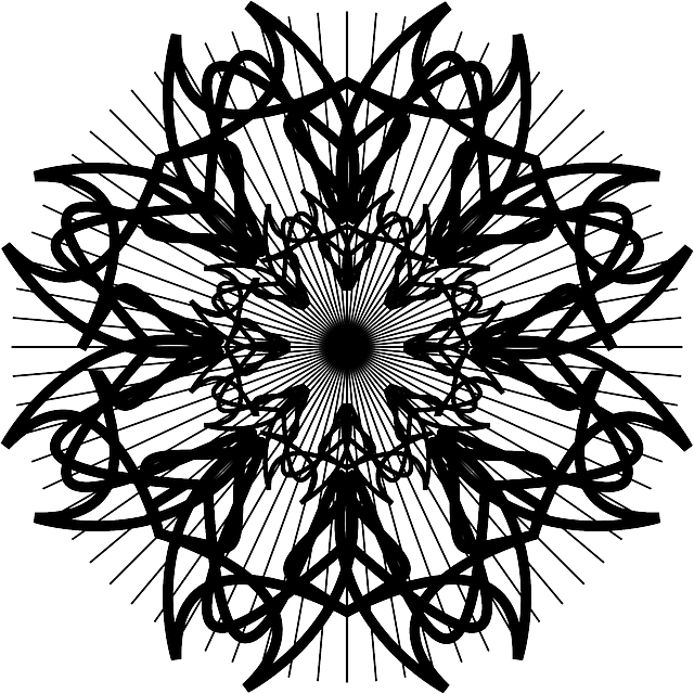 Free download Rosette Symmetry Ornament - Free vector graphic on Pixabay free illustration to be edited with GIMP free online image editor