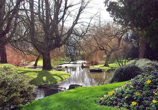 Free download roubaix parc barbieux lake cascade free picture to be edited with GIMP free online image editor