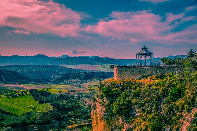 Free download Round Andalusia Sky -  free photo or picture to be edited with GIMP online image editor