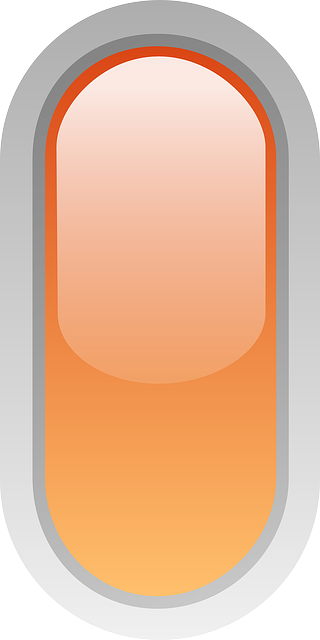 Free download Rounded Orange Led - Free vector graphic on Pixabay free illustration to be edited with GIMP free online image editor