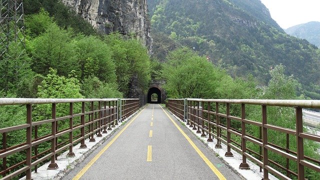 Free download Route Italy Tunnel -  free photo or picture to be edited with GIMP online image editor