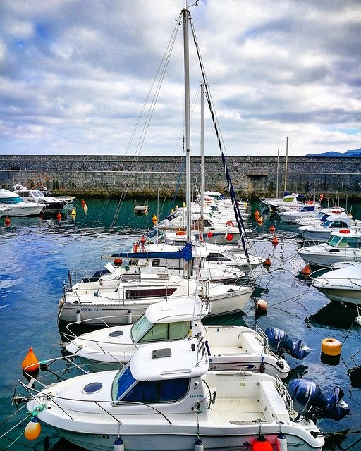 Free download Sailboats Fishing Port -  free photo or picture to be edited with GIMP online image editor