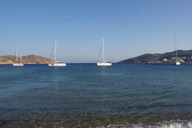 Free download Sailing Yacht Greece Mediterranean -  free photo or picture to be edited with GIMP online image editor