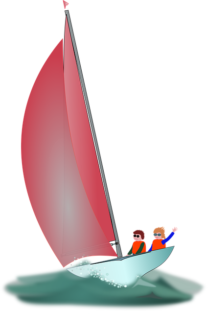 Free download Sail Most Wind Sailing Boat - Free vector graphic on Pixabay free illustration to be edited with GIMP free online image editor