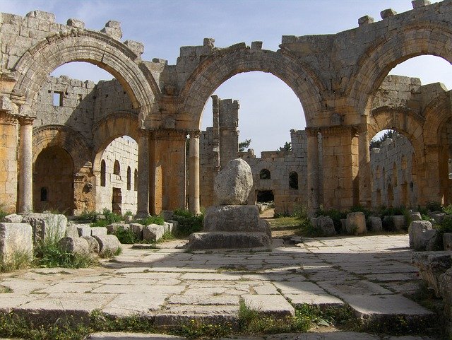 Free download Saint-Simeon Column Pilgrimage -  free photo or picture to be edited with GIMP online image editor