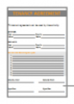Free download Sample Rental (Tenancy) Agreement DOC, XLS or PPT template free to be edited with LibreOffice online or OpenOffice Desktop online