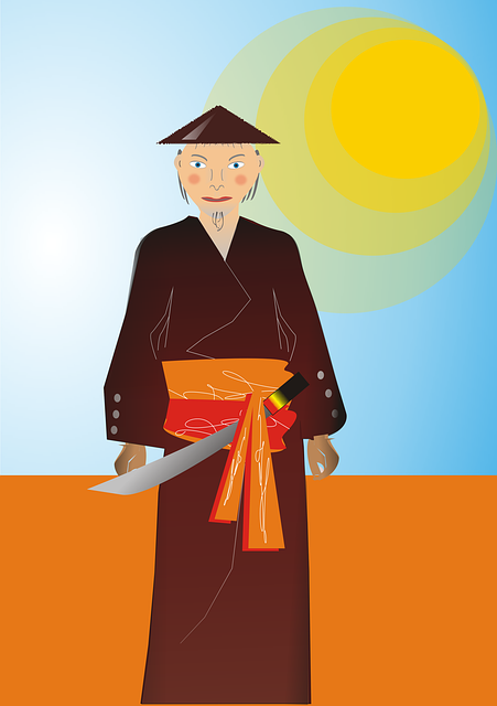 Free download Samurai Chinese Asians -  free illustration to be edited with GIMP free online image editor