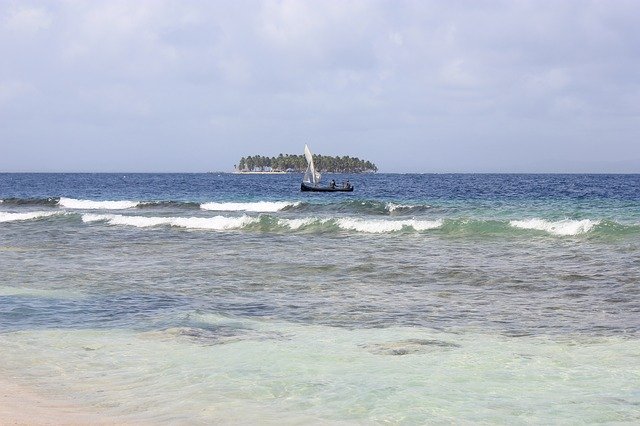 Free download San-Blas Panama Sea -  free photo or picture to be edited with GIMP online image editor