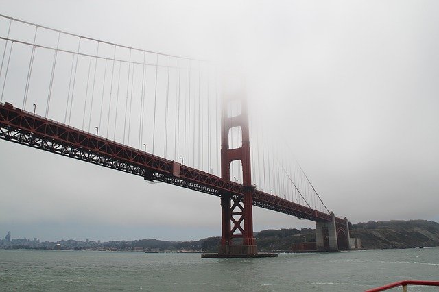 Free download San Francisco Bridge California -  free photo or picture to be edited with GIMP online image editor