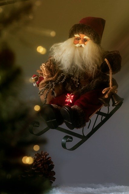 Free download Santa Claus Last Minute Christmas -  free photo or picture to be edited with GIMP online image editor