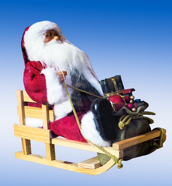 Free download santa claus sleds free picture to be edited with GIMP free online image editor