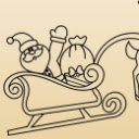 Santa Driver Coloring Book  screen for extension Chrome web store in OffiDocs Chromium