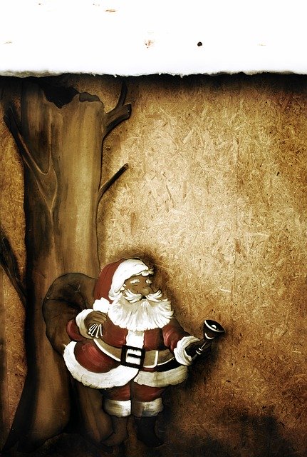 Free download Santa Gift -  free illustration to be edited with GIMP free online image editor