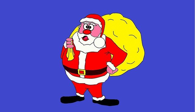 Free download Santa Klaus Christmas Gifts -  free illustration to be edited with GIMP free online image editor