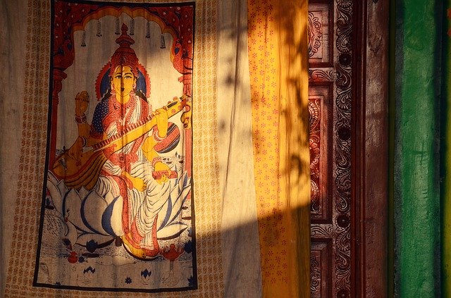 Free download Saraswati Sarasvati Wisdom Goddess -  free photo or picture to be edited with GIMP online image editor