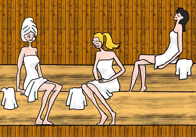 Free download Sauna Spa Wellness -  free illustration to be edited with GIMP free online image editor