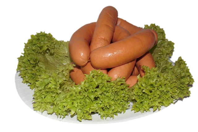 Free download Sausage Bockwurst Food -  free illustration to be edited with GIMP free online image editor