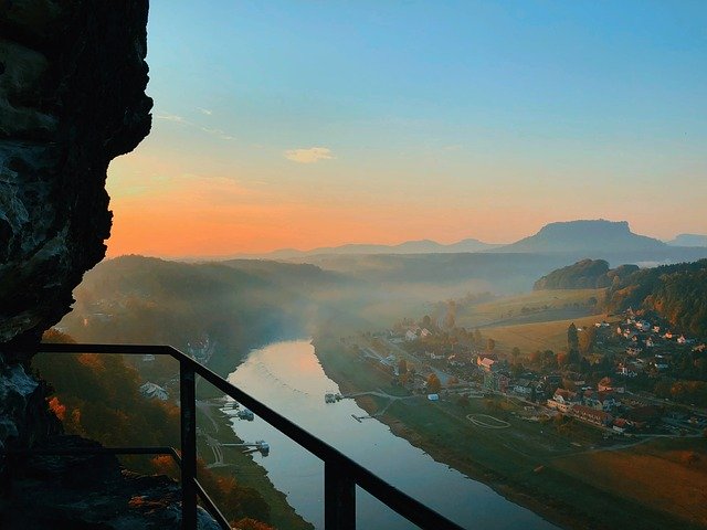 Free download Saxon Switzerland Landscape Nature -  free photo or picture to be edited with GIMP online image editor