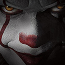 Scary Face Pennywise | It (2017 film) Theme  screen for extension Chrome web store in OffiDocs Chromium