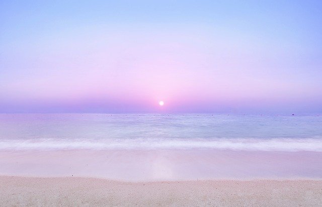 Free download Scenery Sea Sunrise -  free photo or picture to be edited with GIMP online image editor