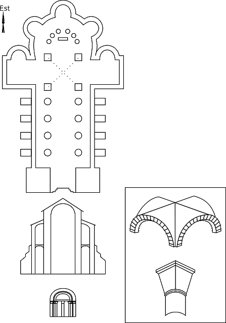 Schema Building Churchgráfico Vetorial Gratuito Em