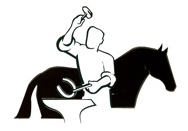 Free download Schmid Shoeing Horseshoe -  free illustration to be edited with GIMP free online image editor