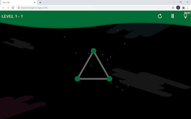 1 Line Puzzle Game  from Chrome web store to be run with OffiDocs Chromium online