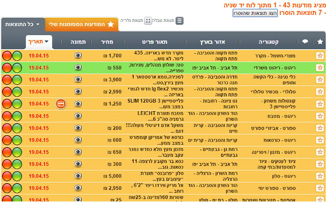 סימון הודעות ב יד2 Yad2 message marker  from Chrome web store to be run with OffiDocs Chromium online