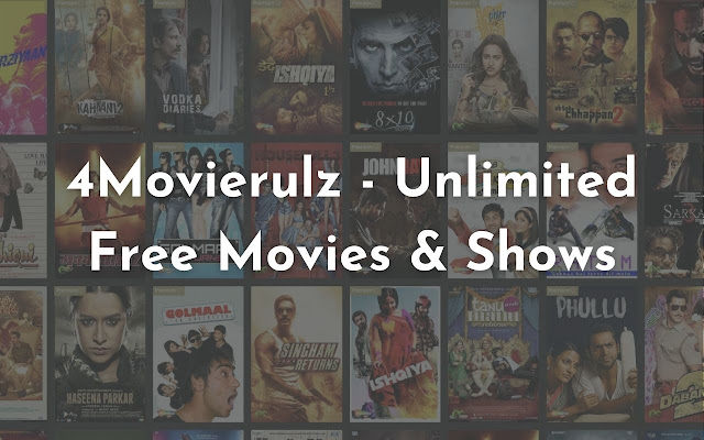 4Movierulz Unlimited Free Movies  Shows  from Chrome web store to be run with OffiDocs Chromium online