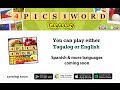 4 Pics, 1 Word Tagalog  from Chrome web store to be run with OffiDocs Chromium online