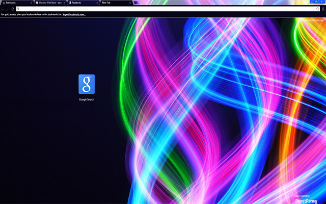 Abstract Lights  from Chrome web store to be run with OffiDocs Chromium online