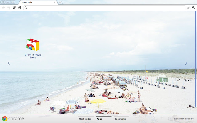 A Day at the Beach  from Chrome web store to be run with OffiDocs Chromium online