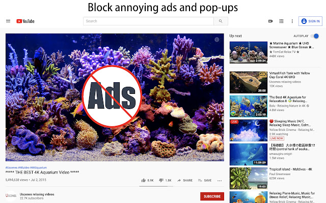 AdBlock Max ad blocker  from Chrome web store to be run with OffiDocs Chromium online