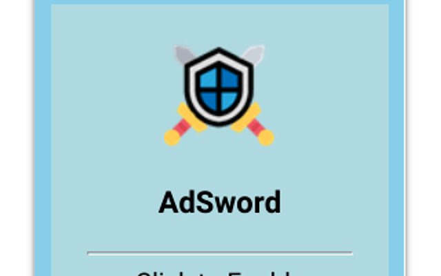 AdSword  from Chrome web store to be run with OffiDocs Chromium online