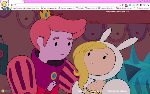 Adventure Time Fionna and Prince Gumball  from Chrome web store to be run with OffiDocs Chromium online