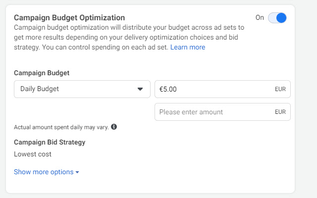 Advertising Budget Helper  from Chrome web store to be run with OffiDocs Chromium online