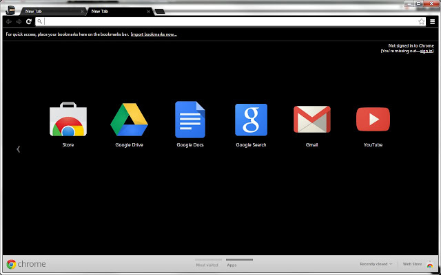 Aero Extra Black  from Chrome web store to be run with OffiDocs Chromium online