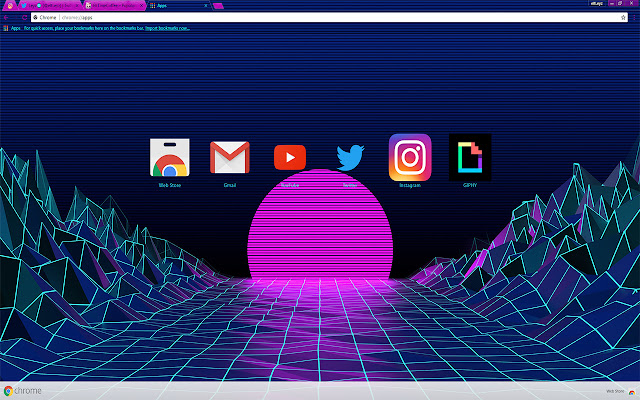 Aesthetics Retro 80s | LEAFYISHERE 1920X1080  from Chrome web store to be run with OffiDocs Chromium online