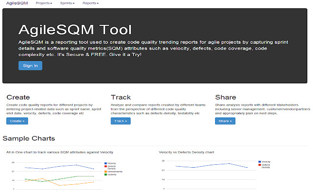 AgileSQM Software Quality Metrics  from Chrome web store to be run with OffiDocs Chromium online