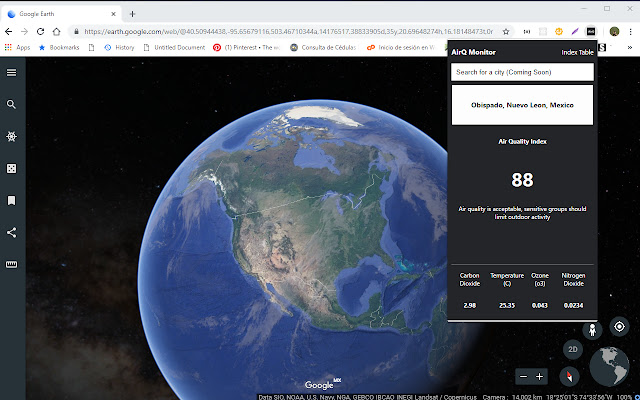 Air Quality  from Chrome web store to be run with OffiDocs Chromium online