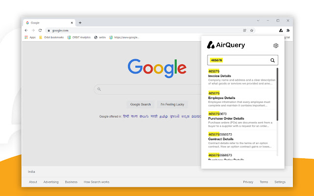 AirQuery Augmatica  from Chrome web store to be run with OffiDocs Chromium online