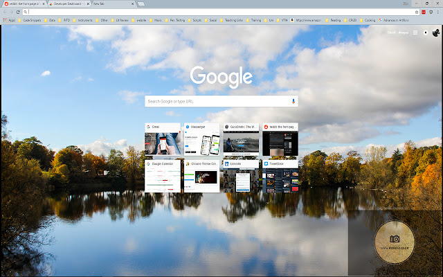 Airthrey Loch Theme  from Chrome web store to be run with OffiDocs Chromium online