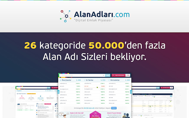 AlanAdları.com Bildirimler ຈາກຮ້ານເວັບ Chrome ທີ່ຈະດໍາເນີນການກັບ OffiDocs Chromium ອອນໄລນ໌